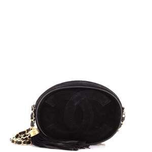 Chanel Vintage Oval Cc Tassel Crossbody #243166C19B
